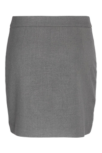 Noisy May NMHELIN HW WRAP SKIRT WVN dark grey melange
