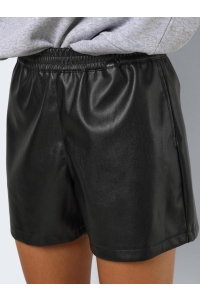 Noisy May NMANDY PU HW SHORTS WVN NOOS black