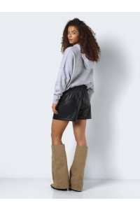 Noisy May NMANDY PU HW SHORTS WVN NOOS black