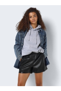 Noisy May NMANDY PU HW SHORTS WVN NOOS black