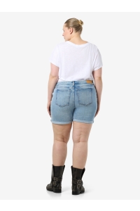 Noisy May NMMONI HW DNM SHORTS AZ359LB CURVE : light blue denim