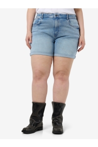 Noisy May NMMONI HW DNM SHORTS AZ359LB CURVE : light blue denim