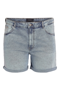 Noisy May NMMONI HW DNM SHORTS AZ359LB CURVE : light blue denim