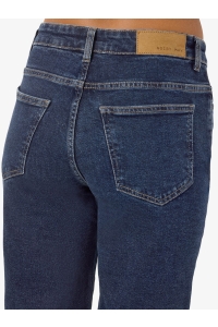 Noisy May NMYOLANDA NW WIDE JEANS AZ365DB FWD: dark blue denim