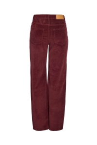 Noisy May NMYOLANDA MW WIDEJEANS CORDUROY NOO: windsor wine
