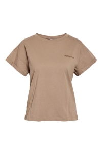 Noisy May NMGABY S/S ROLLINGSTONES LICENSE TE: silver mink/rollingstones morel