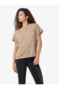 Noisy May NMGABY S/S ROLLINGSTONES LICENSE TE: silver mink/rollingstones morel