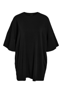 Noisy May NMMOCCA 2/4 BOXY TEE DRESS JRS NOOS black