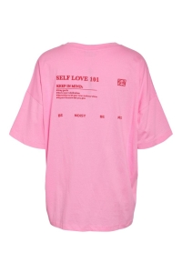 Noisy May NMIDA S/S SANTA MONICA T-SHIRT bonbon/tomato red