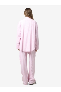 Noisy May NMFRIDA L/S BUTTON SHIRT WVN BOX bonbon/white