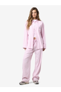 Noisy May NMFRIDA L/S BUTTON SHIRT WVN BOX bonbon/white