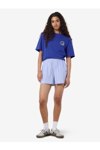 Noisy May NMFRIDA SHORTS WVN BOX sky blue/white