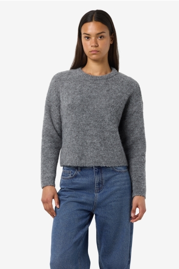 Noisy May NMDOLLY L/S O-NECK KNIT FWD NOOS