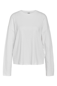 Noisy May NMMOCCA L/S REGULAR FIT TOP JRS NOO: bright white