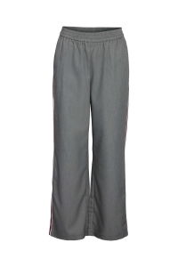 Noisy May NMANNA MW PULL UP PANTS FWD medium grey melange/tibetan red
