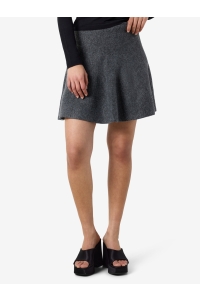 Noisy May NMSLOAN NW SHORT KNIT SKIRT dark grey melange