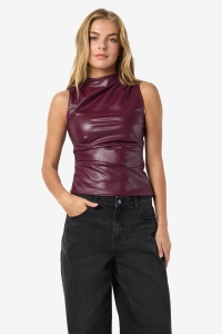 Noisy May NMDANDY PU S/L TOP windsor wine