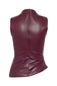 Noisy May NMDANDY PU S/L TOP windsor wine