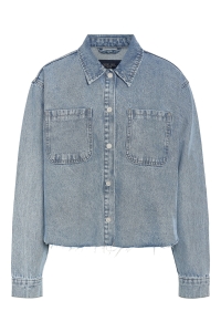 Noisy May NMALVA L/S DENIM SH SHCKET AZ452LB: light blue denim