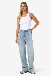 Noisy May NMJOSIE HW LOOSE JEANS AZ359LB NOOS light blue denim