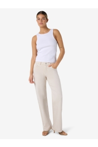 Noisy May NMYOLANDA MW STRAIGHT JEANS COLORED: pumice stone