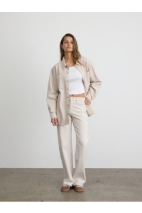 Noisy May NMYOLANDA MW STRAIGHT JEANS COLORED: pumice stone
