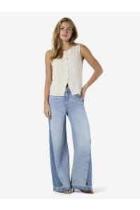 Noisy May NMLEILANI S/L WAISTCOAT WVN FWD natural