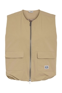 Noisy May NMMAJA S/L WAISTCOAT chinchilla