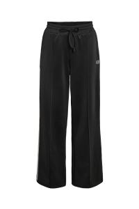 Noisy May NMJENNA PARTY NW SPORTY JOGGER JRS : black/silver stripe