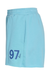 Noisy May NMASTON PRINT SWEAT SHORTS JRS FWD baltic sea/97 lover - surf the w