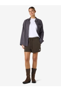 Noisy May NMALANI STRING SHORTS NOOS chocolate brown/washed