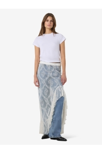 Noisy May NMLUCIA NW LONG SKIRT JRS cloud dancer