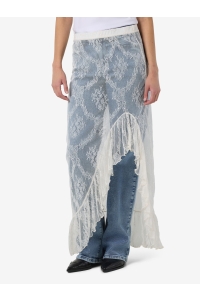 Noisy May NMLUCIA NW LONG SKIRT JRS cloud dancer