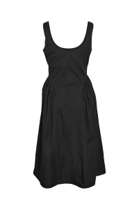 Noisy May NMASTA STRAP MIDI DRESS WVN black