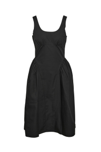 Noisy May NMASTA STRAP MIDI DRESS WVN black