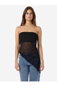 Noisy May NMLACEY S/L BANDEAU TOP JRS black