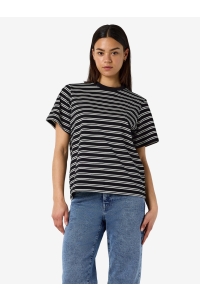 Noisy May NMEMBER S/S T-SHIRT JRS NOOS black/white