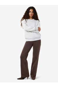 Noisy May NMVILLA L/S O-NECK SWEATSHIRT NOOS light grey melange