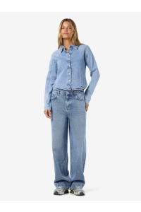 Noisy May NMGINA BERRY LS FIT SHIRT AZ236LB light blue denim