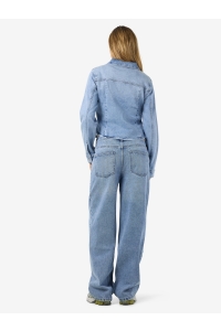 Noisy May NMGINA BERRY LS FIT SHIRT AZ236LB light blue denim