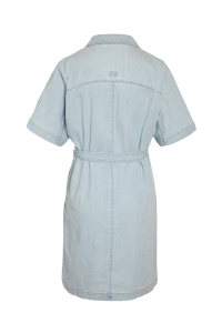 Noisy May NMOREGON VERONA SS SHORT DRESS BS03: light blue denim