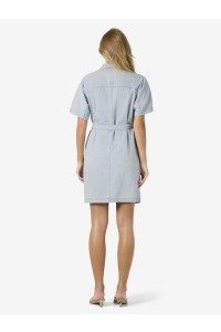 Noisy May NMOREGON VERONA SS SHORT DRESS BS03: light blue denim