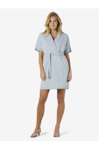 Noisy May NMOREGON VERONA SS SHORT DRESS BS03: light blue denim