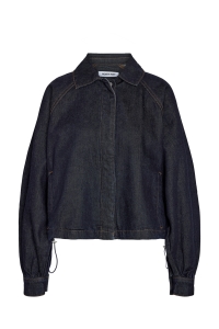 Noisy May NMHARRY TIPPY LS BUBBLE JACKET AZ01: dark blue denim/az495db