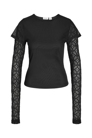 Noisy May NMMERCY L/S DOUBLE LAYER TOP JRS Dames