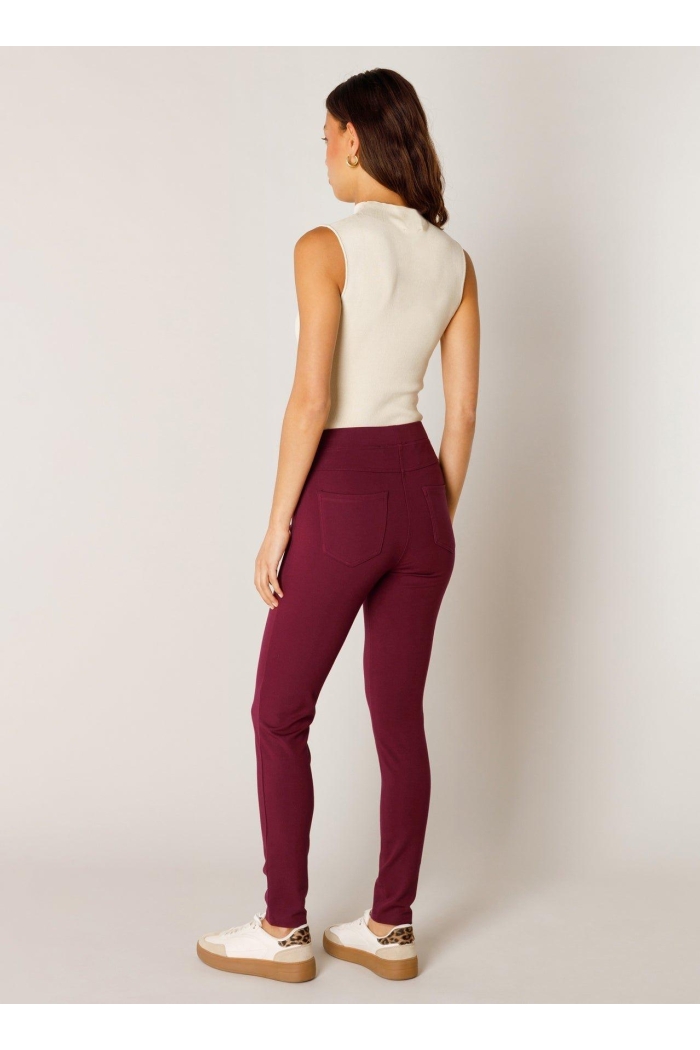 Base Level Ornika Pant wine red
