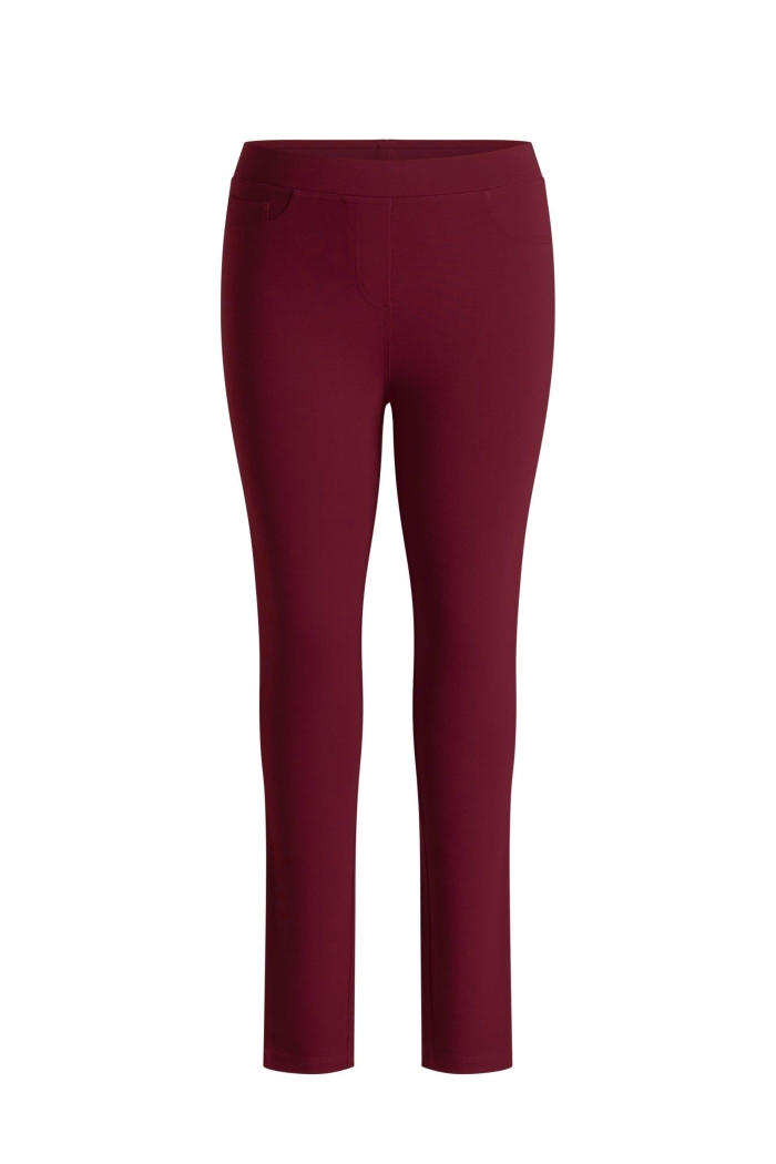 Base Level Ornika Pant wine red