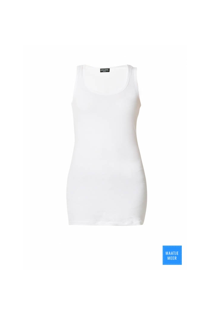 Base Level Yamin Top white