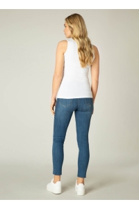 Base Level Yippie Top white