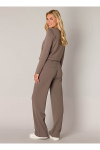Base Level Yarah Pant dark taupe